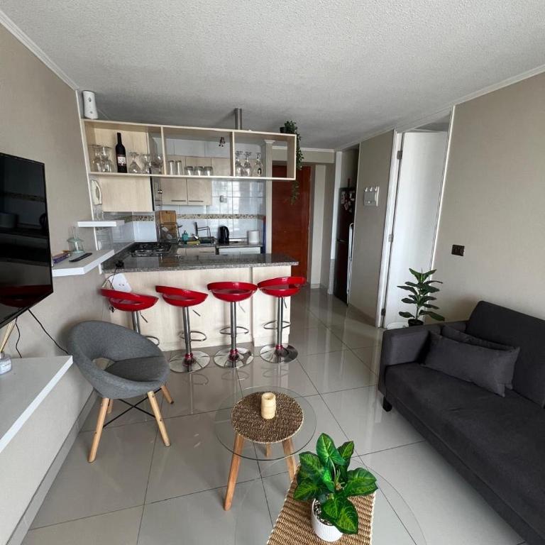 Dpto Calle Limache Frente al terminal de Viña Del Mar - One-Bedroom Apartment - 10