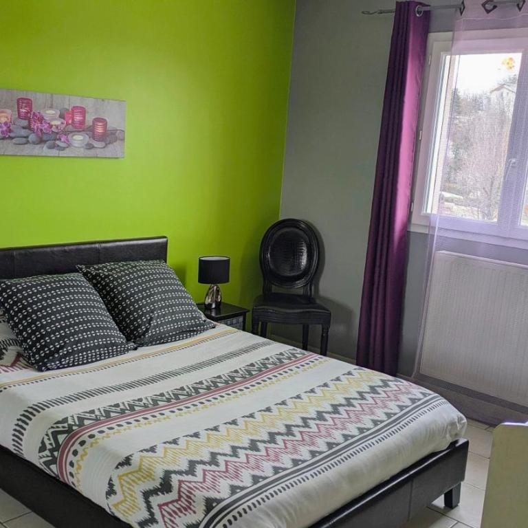 Shanaël - Chambre Double avec Salle de Bains Commune - 24