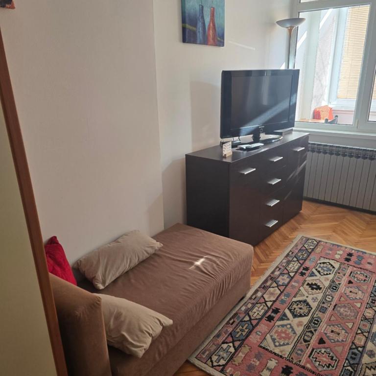 Drvenija old town free parking 2 cars quietly warm all walk distance - Two-Bedroom Deluxe Apartment with Balcony - 4