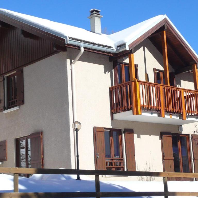 Chez Philippe - Appartements et Chalets - Panoramic Village vue Glaciers - N°181 Apartment MARMOTTE - Separated room with private terrace and glacier view - 14