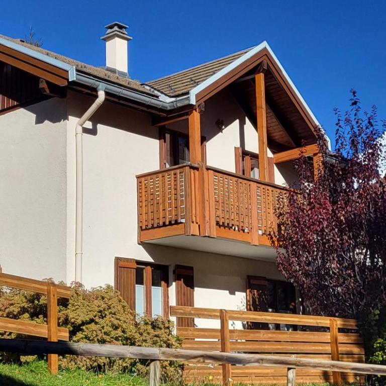 Chez Philippe - Appartements et Chalets - Panoramic Village vue Glaciers - N°15 Chalet CHEVREUIL - Two Bedroom with private terrace and glacier view - 12
