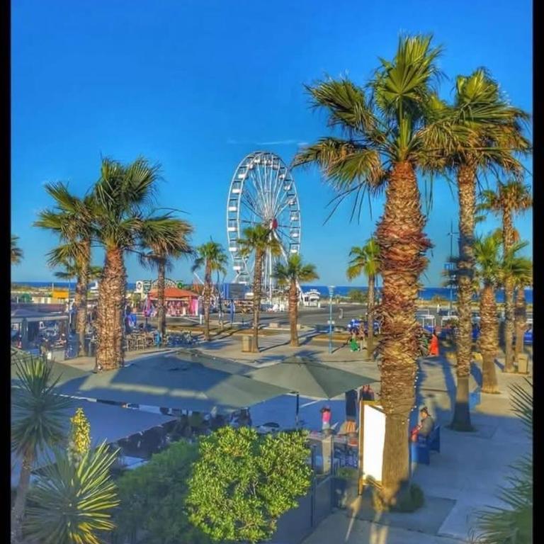 De la Clape à la mer mon petit pavillon labellisé - f2- piscine commune - wifi gratuit- parking privé - arrivee autonome - 800 m plage - grande terrasse abritée vent - - Maison 1 Chambre - 7