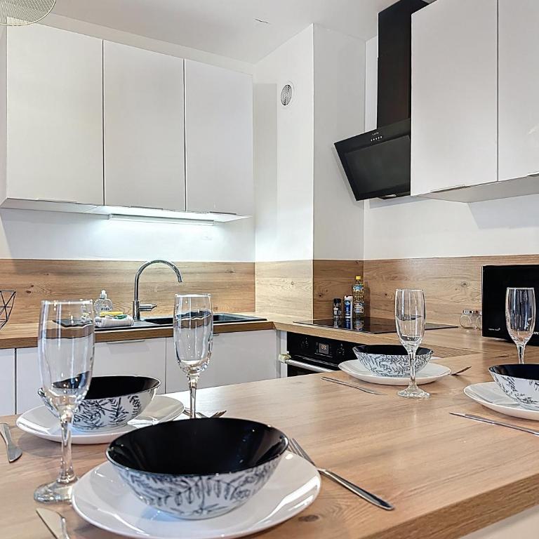 Le Gustave 4pers-Centre ville-5min de la Gare - Apartment mit 2 Schlafzimmern - 13