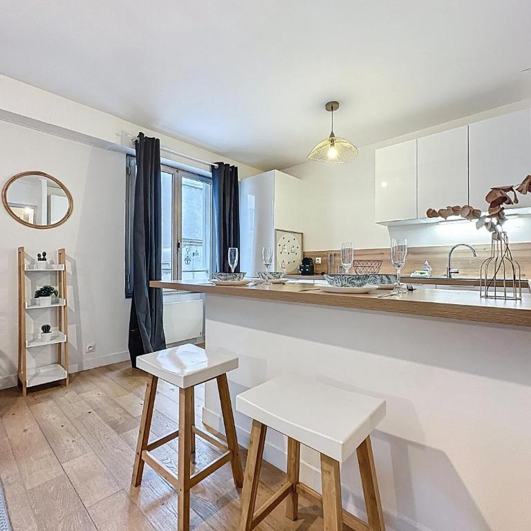 Le Gustave 4pers-Centre ville-5min de la Gare - Apartment mit 2 Schlafzimmern - 15