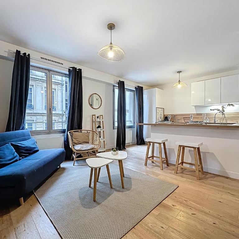 Le Gustave 4pers-Centre ville-5min de la Gare - Apartment mit 2 Schlafzimmern - 24