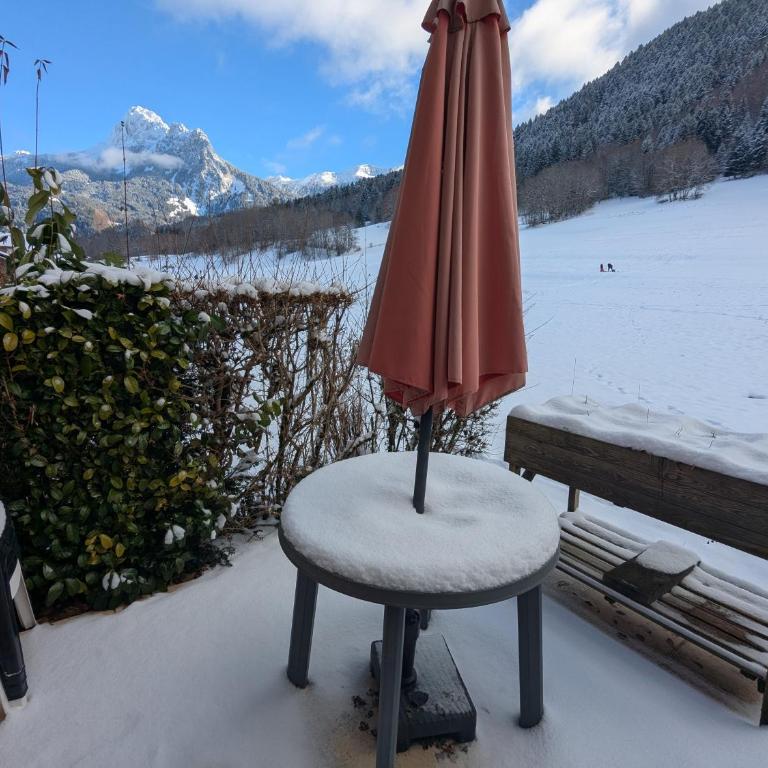 studio terrasse de charme près des pistes - Studio mit Bergblick - 2