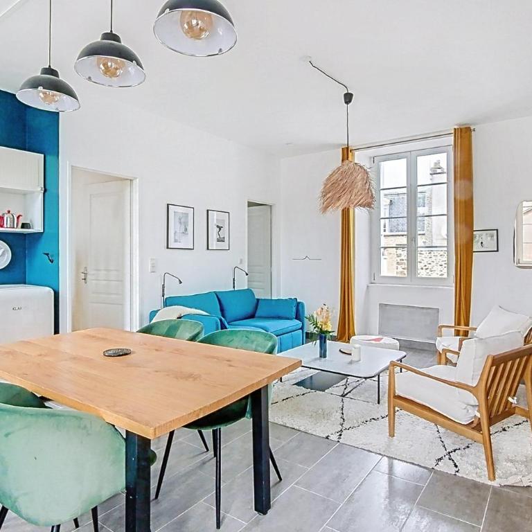 Le Moderne proche Plage des Bas Sablons - Appartement 2 Chambres - 1