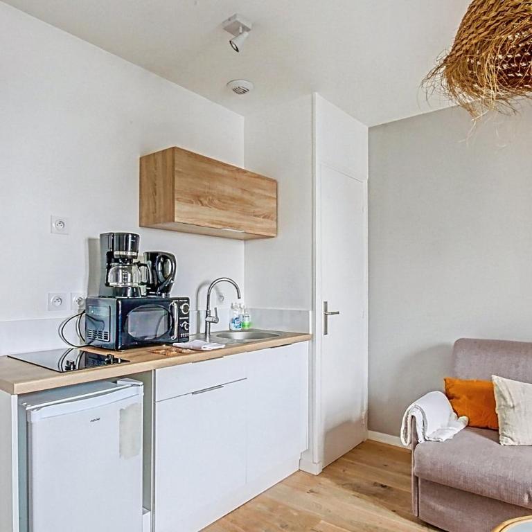 Le Confortable proche Intra-muros, Gare et Plage - Apartamento de 1 dormitorio - 9