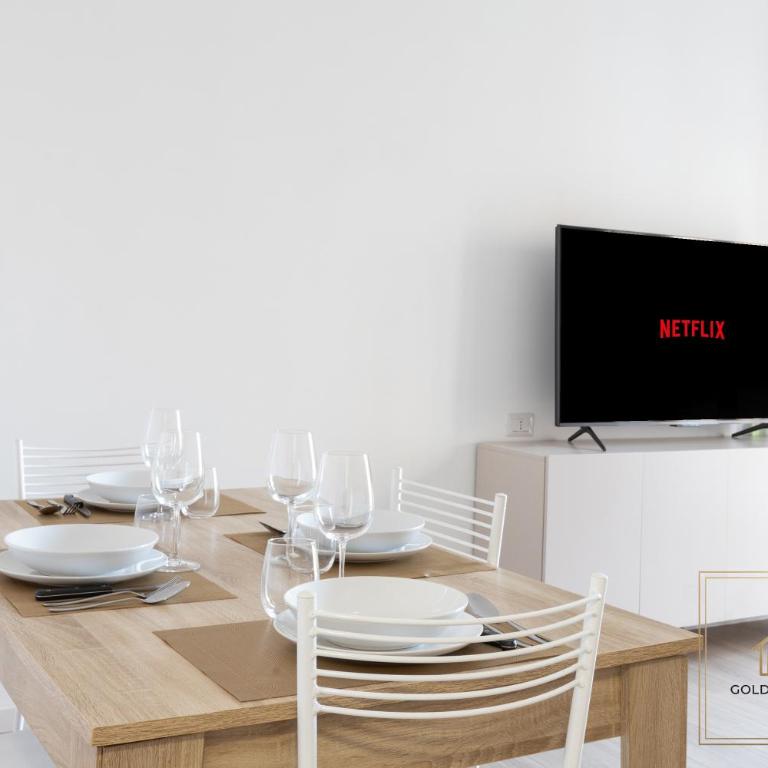 Golden House - 1Bdr Apt, 10min to center-100mt MetroA - 2-4 pax - A-C - Appartamento con 1 Camera da Letto - 21