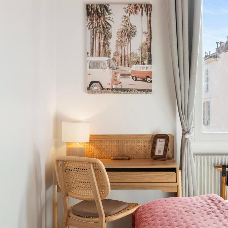 La Suite Tosca - Carré d'Or - 1min Croisette - Apartment mit 1 Schlafzimmer mit Stadtblick - 8