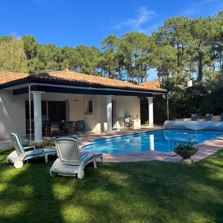 Villa 3 étoiles piscine chauffée 6 pers Biscarrosse Lac - Villa 3 Chambres - 15