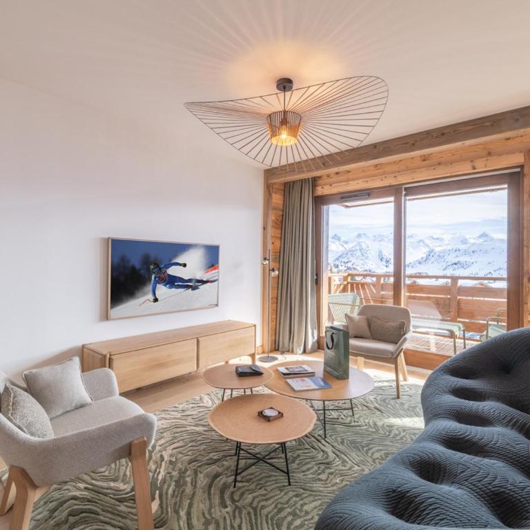 Appartement élégant, 6 pers, aux pieds des pistes à Huez - Appartement 2 Chambres - 3