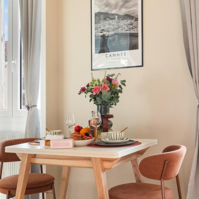 La Suite Tosca - Carré d'Or - 1min Croisette - Apartment mit 1 Schlafzimmer mit Stadtblick - 4
