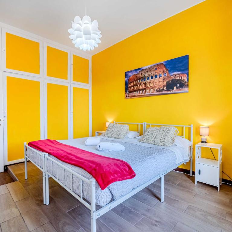 Domus Antica Trastevere - Camera Matrimoniale/Doppia con Letti Singoli con Bagno - 6
