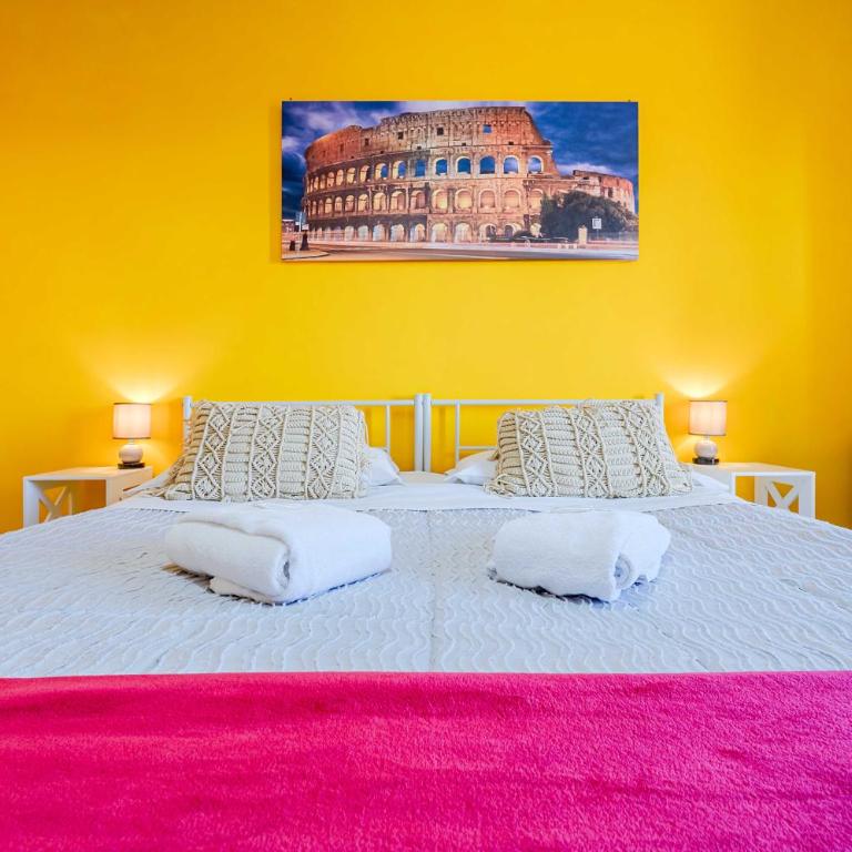 Domus Antica Trastevere - Camera Matrimoniale/Doppia con Letti Singoli con Bagno - 2