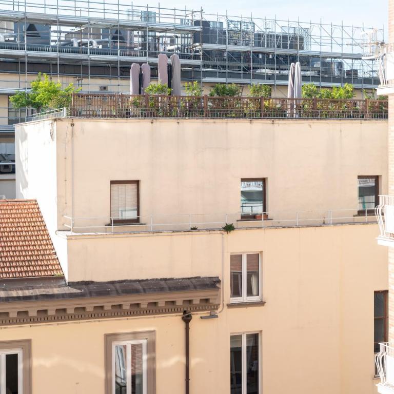 Le Corti del Re Tappia - Camera Matrimoniale/Doppia con Letti Singoli con Vista Città - 3