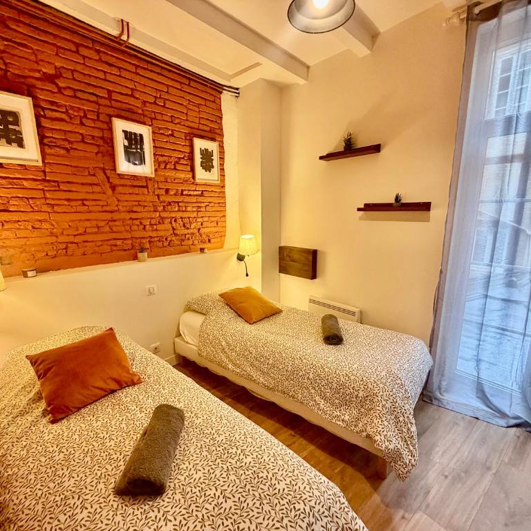 Tourneurs Toulousain - Charme & Spacieux - 2 chambres - Centre ville Toulouse - Two-Bedroom Apartment - 21