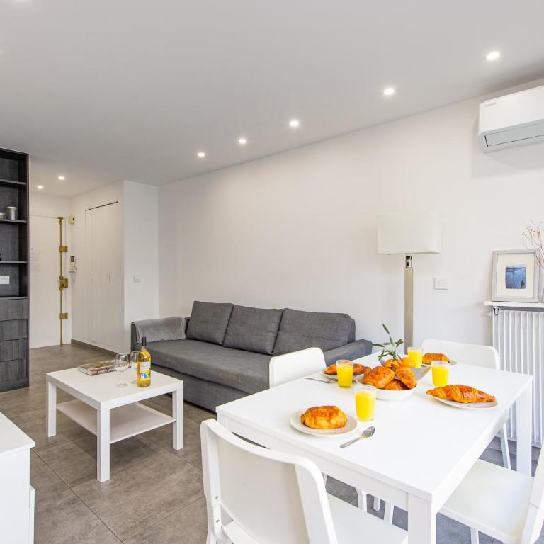 ST PIERRE - Magnifique studio Menton - 100 m des plages - Parking - One-Bedroom Apartment - 12