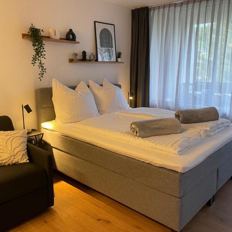 Ausblick in den Bayerischen Wald - Moderne Ferienwohnung - Apartment mit 1 Schlafzimmer - 8