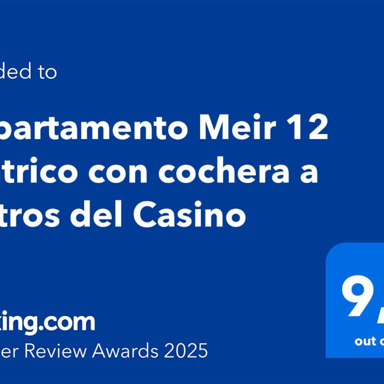MEIR XII, céntrico con cochera a metros del Casino - Apartamento de 2 dormitorios con balcón - 30