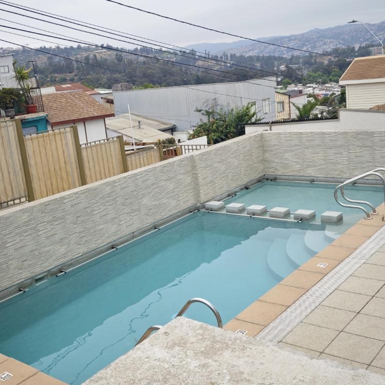 Depto Viña del Mar, cerca del mall marina arauco y playa, estacionamiento privado - Two-Bedroom Apartment - 7