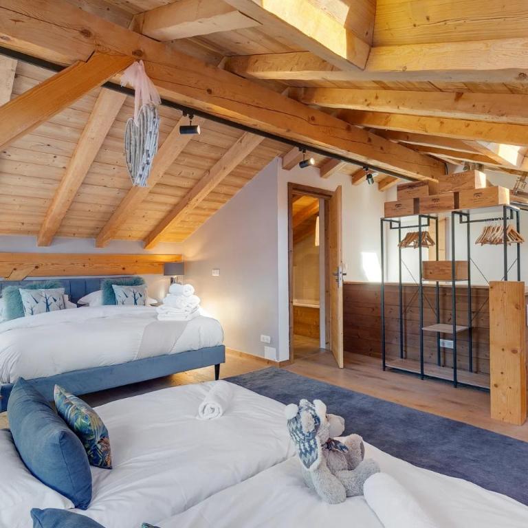 Chalet Abeille 12 Guests • Hot Tub • Free Ski Bus - Chalet Superior - 38