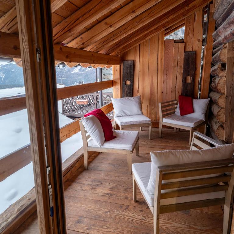Alpine Majestic Rascard - Unique Mountain Experience with Balcony and panoramic views - Chalet Superior - 15