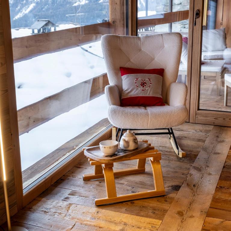 Alpine Majestic Rascard - Unique Mountain Experience with Balcony and panoramic views - Chalet Superior - 25