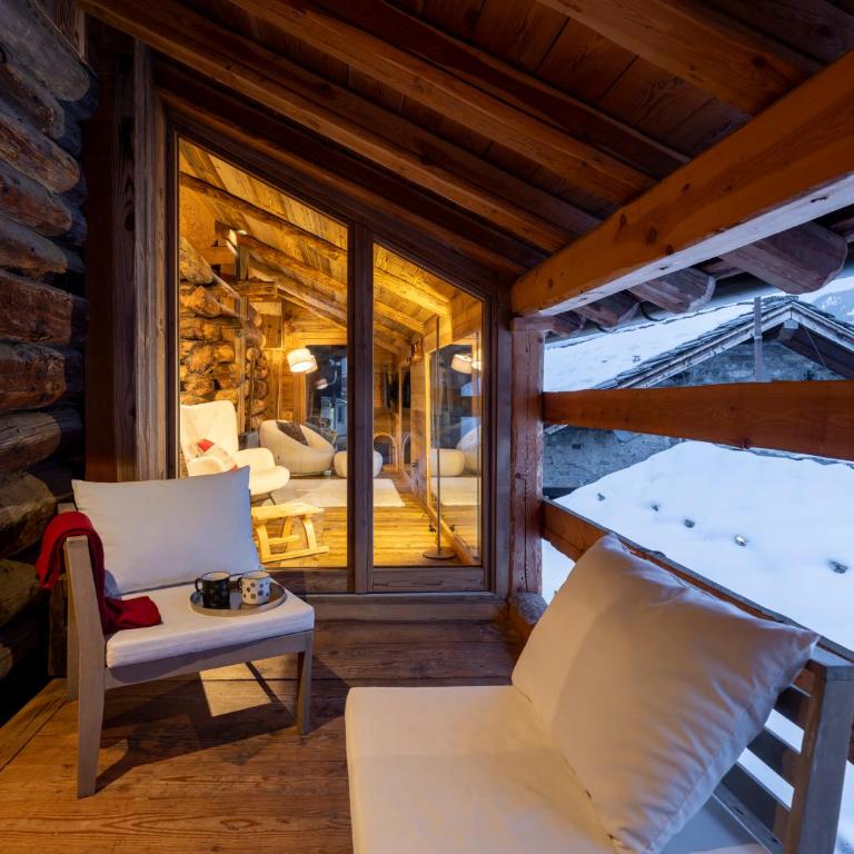 Alpine Majestic Rascard - Unique Mountain Experience with Balcony and panoramic views - Chalet Superior - 16