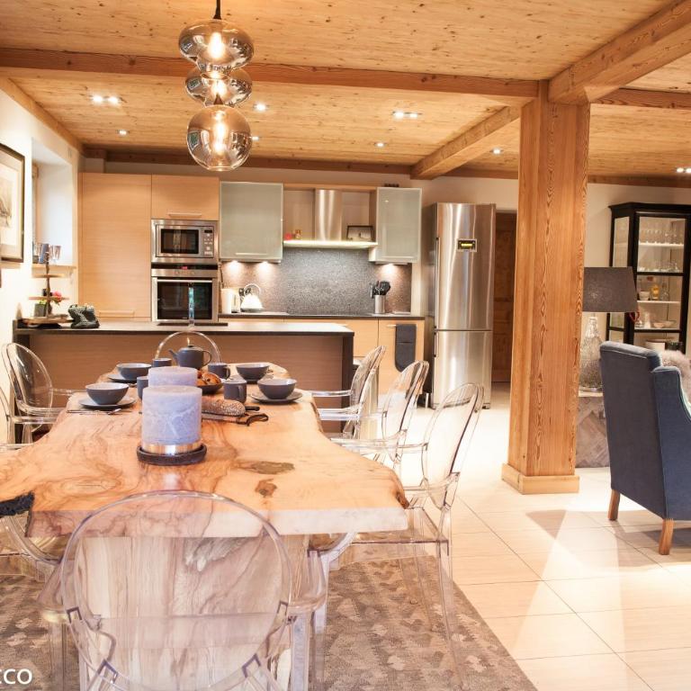 Apartment Au Bon Coin - Luxury Chamonix Hidden Haven, Mont Blanc view, Hot Tub and Garden - Superior Apartment mit Bergblick - 10