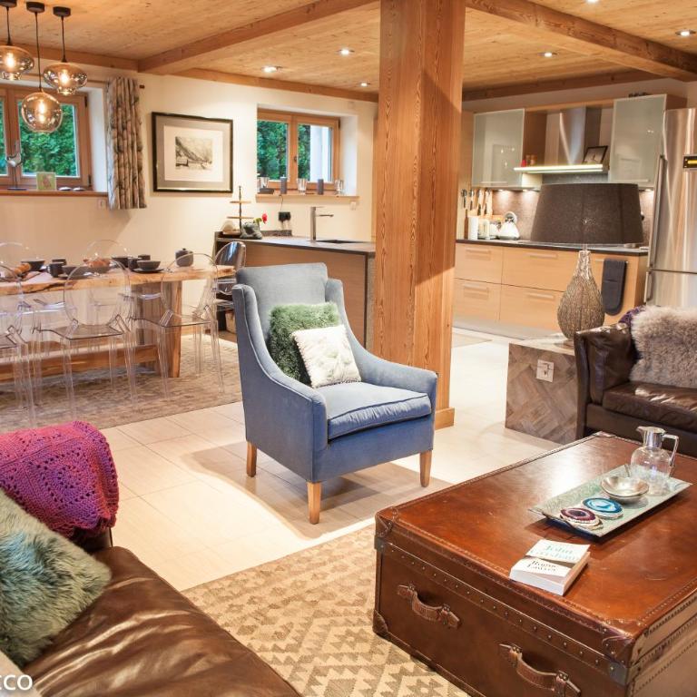 Apartment Au Bon Coin - Luxury Chamonix Hidden Haven, Mont Blanc view, Hot Tub and Garden - Superior Apartment mit Bergblick - 3