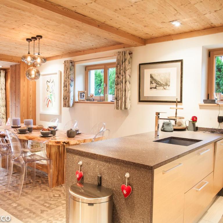 Apartment Au Bon Coin - Luxury Chamonix Hidden Haven, Mont Blanc view, Hot Tub and Garden - Superior Apartment mit Bergblick - 17