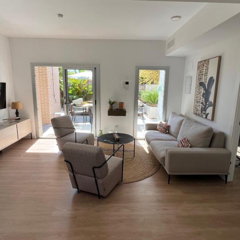 Paraiso Verde Apartment Javea - mit großem Garten und Pool - Apartamento de 2 dormitorios con vistas al jardín - 57