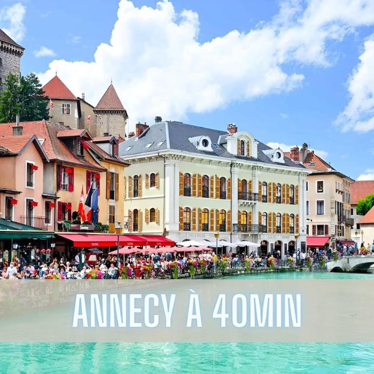 Studio Cosy Centre à 20min de Genève - Appartement 1 Chambre - 14