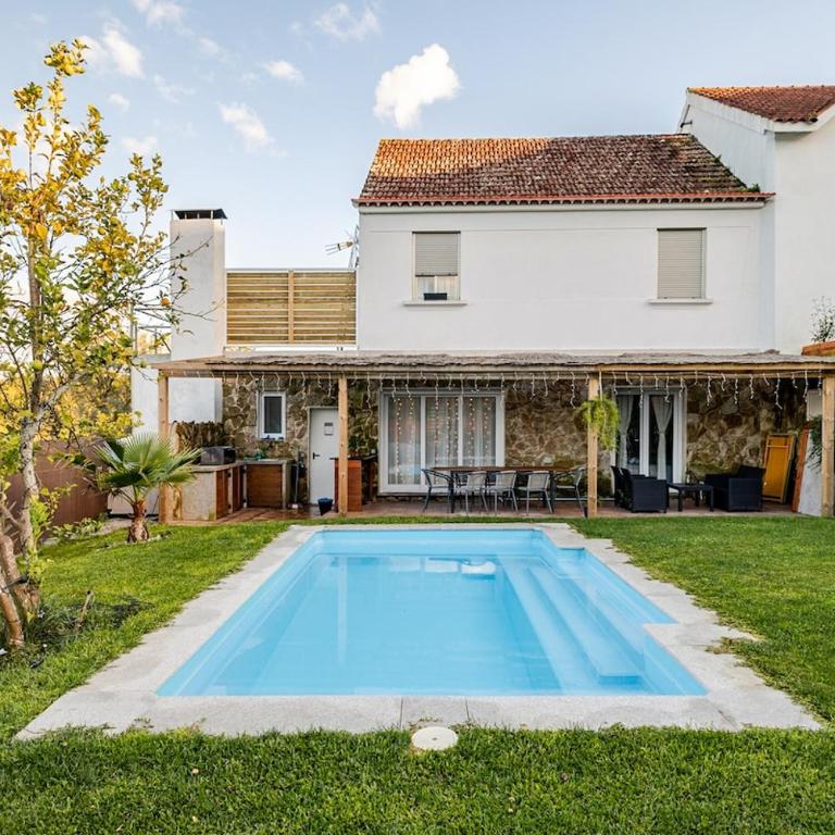 O Lar de Laura Casa familiar para escapada tranquila con piscina y sala de juegos cerca de Vigo - Casa de 2 dormitorios - 8