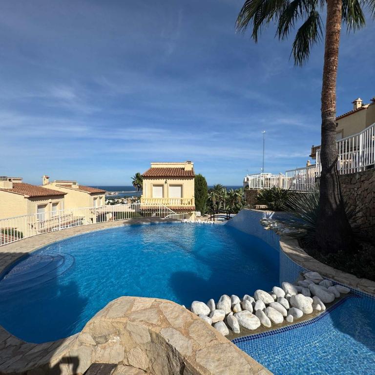 Beachnear terraced house with wonderful sea-views - Apartamento - 4