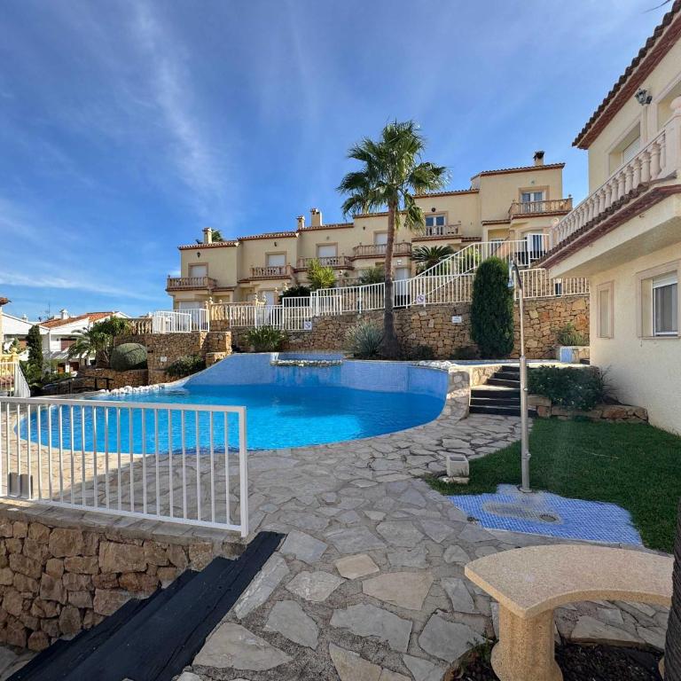 Beachnear terraced house with wonderful sea-views - Apartamento - 5