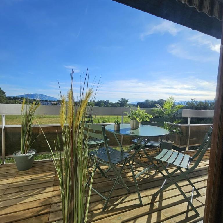 Petit paradis près de Genève et du Lac Léman - Appartement 1 Chambre - 45