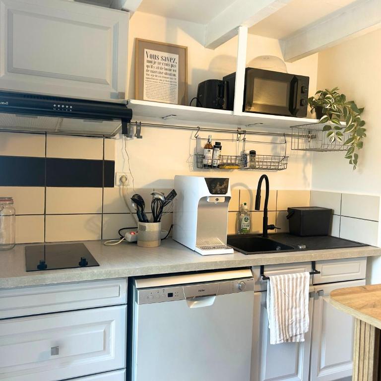 Maison cosy avec parking privé proche centre Aix en Provence - Casa con 1 Camera da Letto - 2