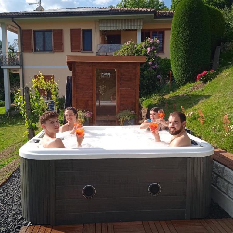 Casa Fiorita, Luino, il tempo rallenta tra lago e fiori - Casa con 2 Camere da Letto - 96
