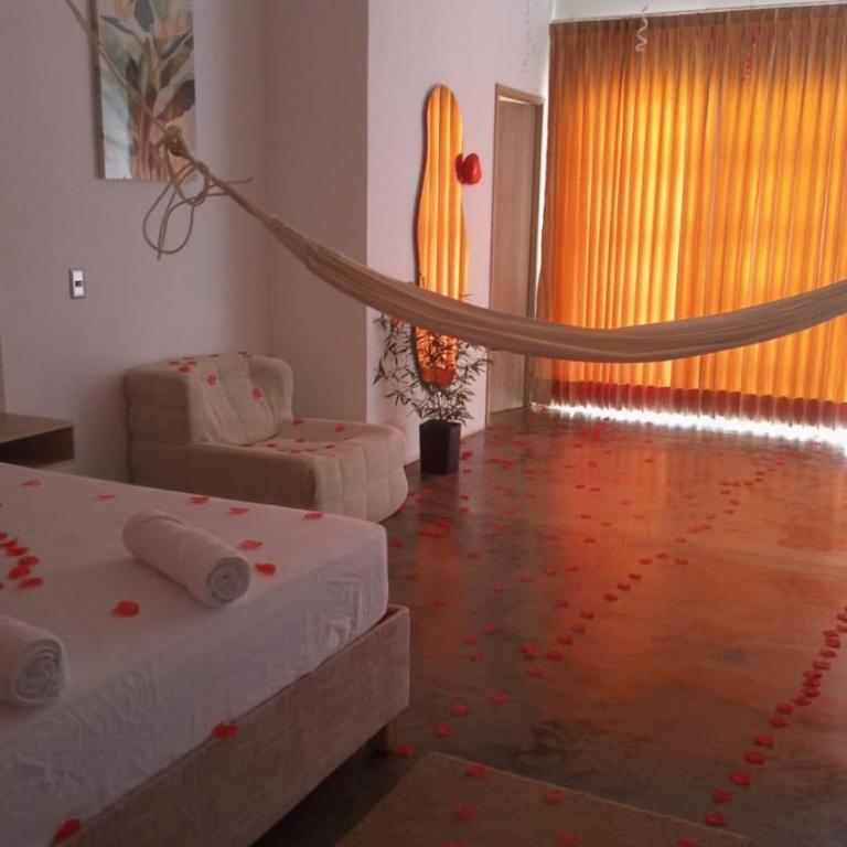 Cabañas Campestres, jacuzzi, 10 min de Villavicencio - Habitación Doble Grande - 1 o 2 camas - 17