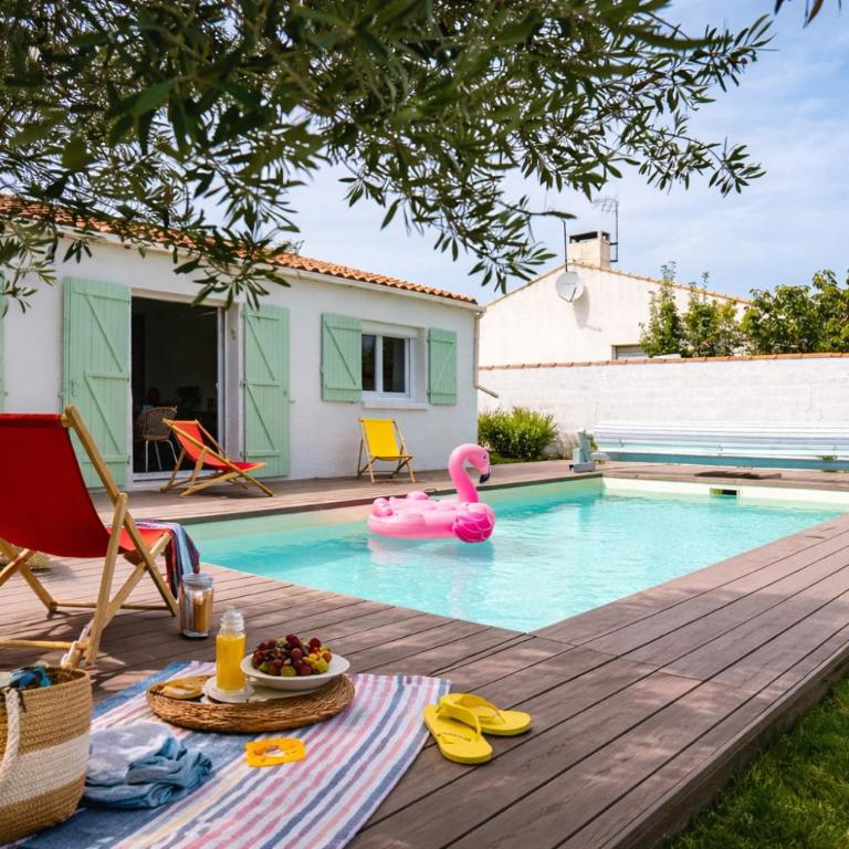 Superbe maison rénovée avec piscine Les Sables d'Olonne - 8 personnes - Haus mit 4 Schlafzimmern - 1