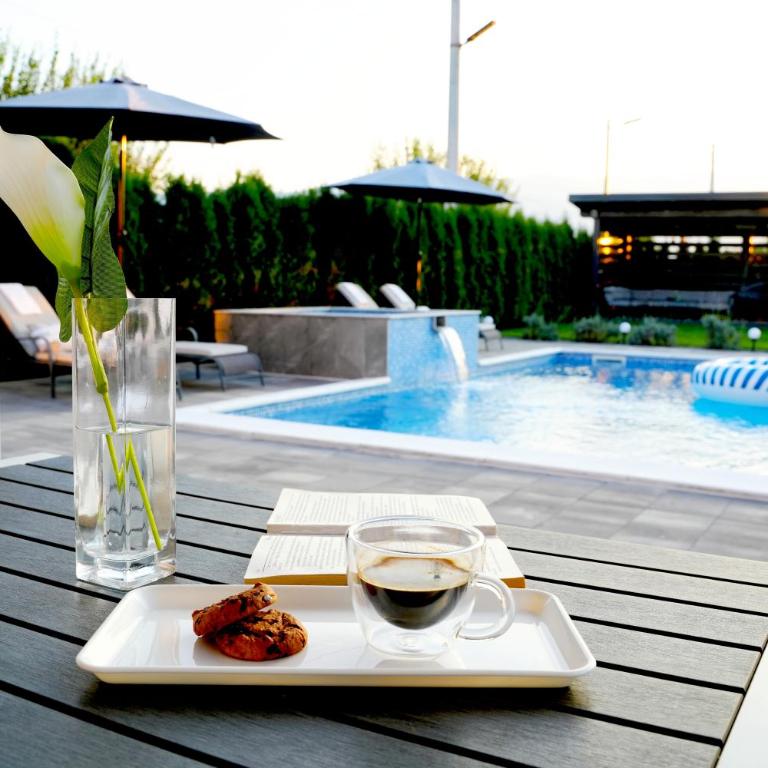 LUXIA PRIVATE ESTATE Sauna & Pool x Jacuzzi with Fireplace outdoor lounge - Vila sa Sopstvenim Bazenom - 28