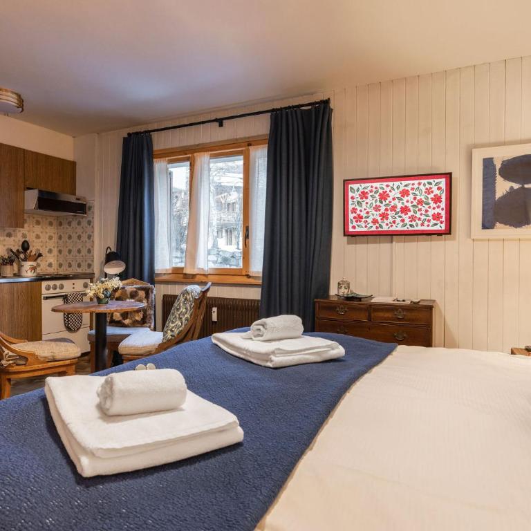 La Ruinette-Cosy studio in Verbier centre - Studio - 1