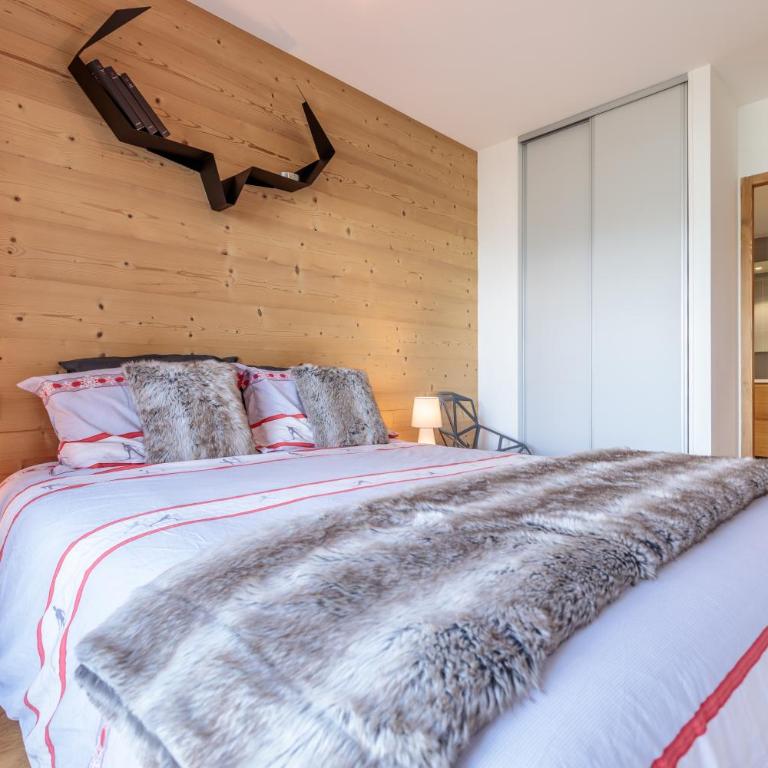 Beautiful apt in L'Ecrin Arc 1800, 8 people, 3 bedrooms, 80m3, sauna, hammam, gym - Apartment mit 3 Schlafzimmern - 10