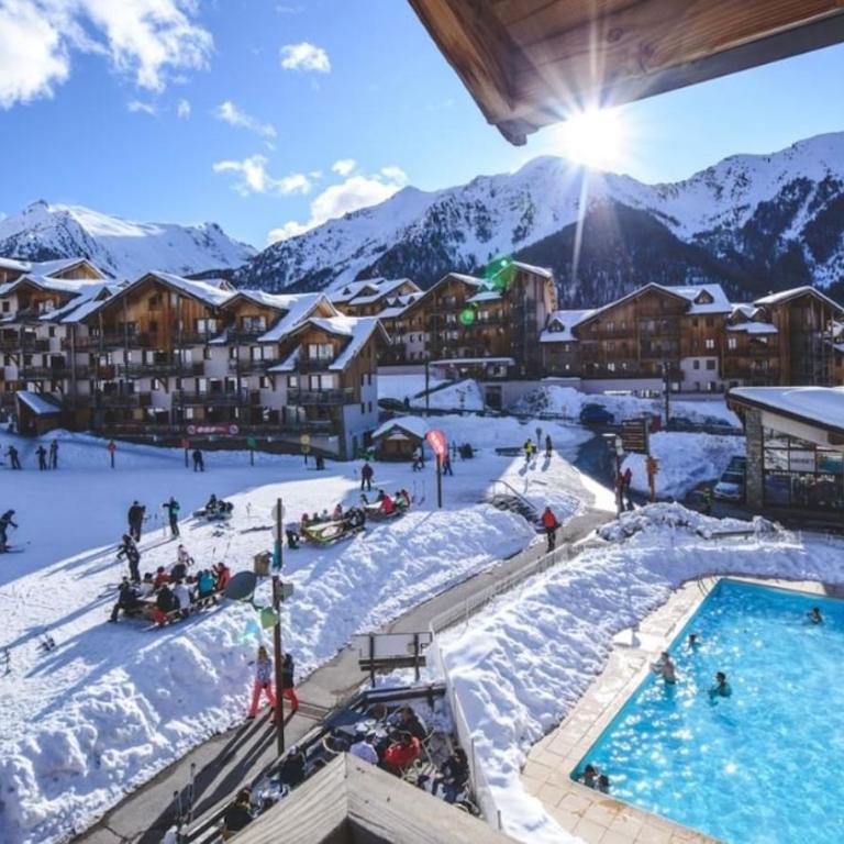 Logement 6 pers pied des pistes les Orres 1800 - Apartment mit 2 Schlafzimmern - 12