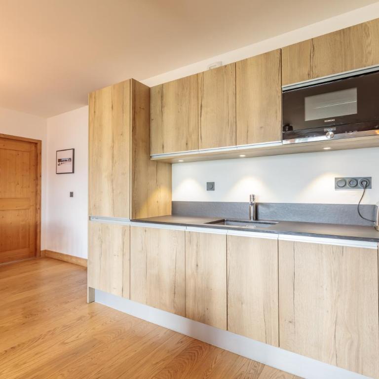 Beautiful apt in L'Ecrin Arc 1800, 8 people, 3 bedrooms, 80m3, sauna, hammam, gym - Apartment mit 3 Schlafzimmern - 8
