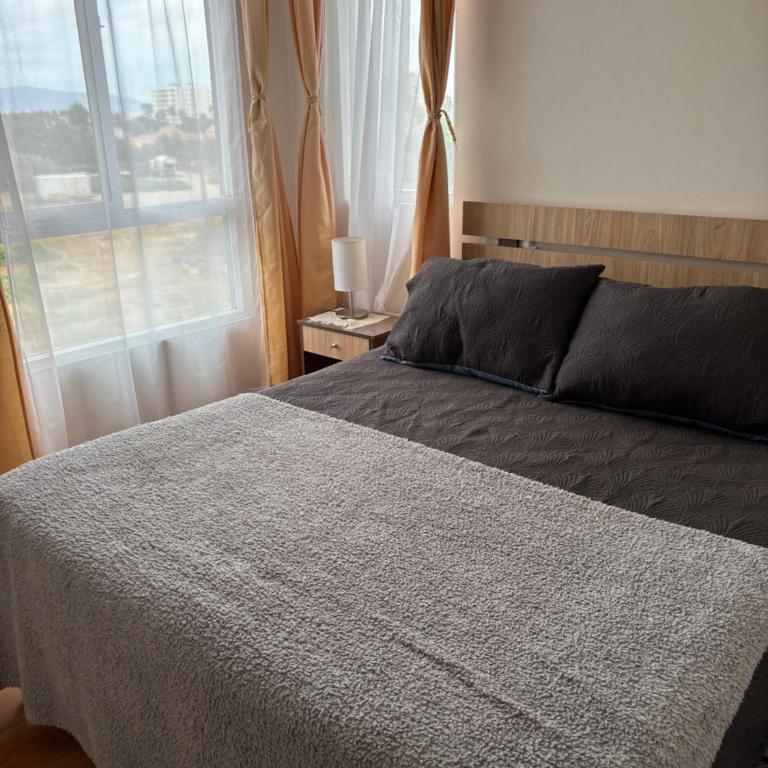 Lindo departamento en la serena, estacionamiento y wifi gratis - Three-Bedroom Apartment with Balcony - 12