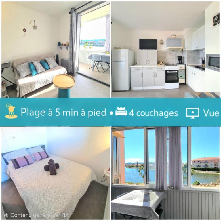 Cocon du Lac 4 couchages 500m à pied des plages - Appartement 1 Chambre - 4
