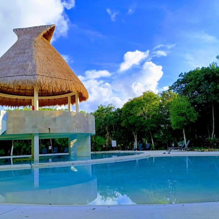 Casa Balam en Puerto Morelos - Three-Bedroom House - 1